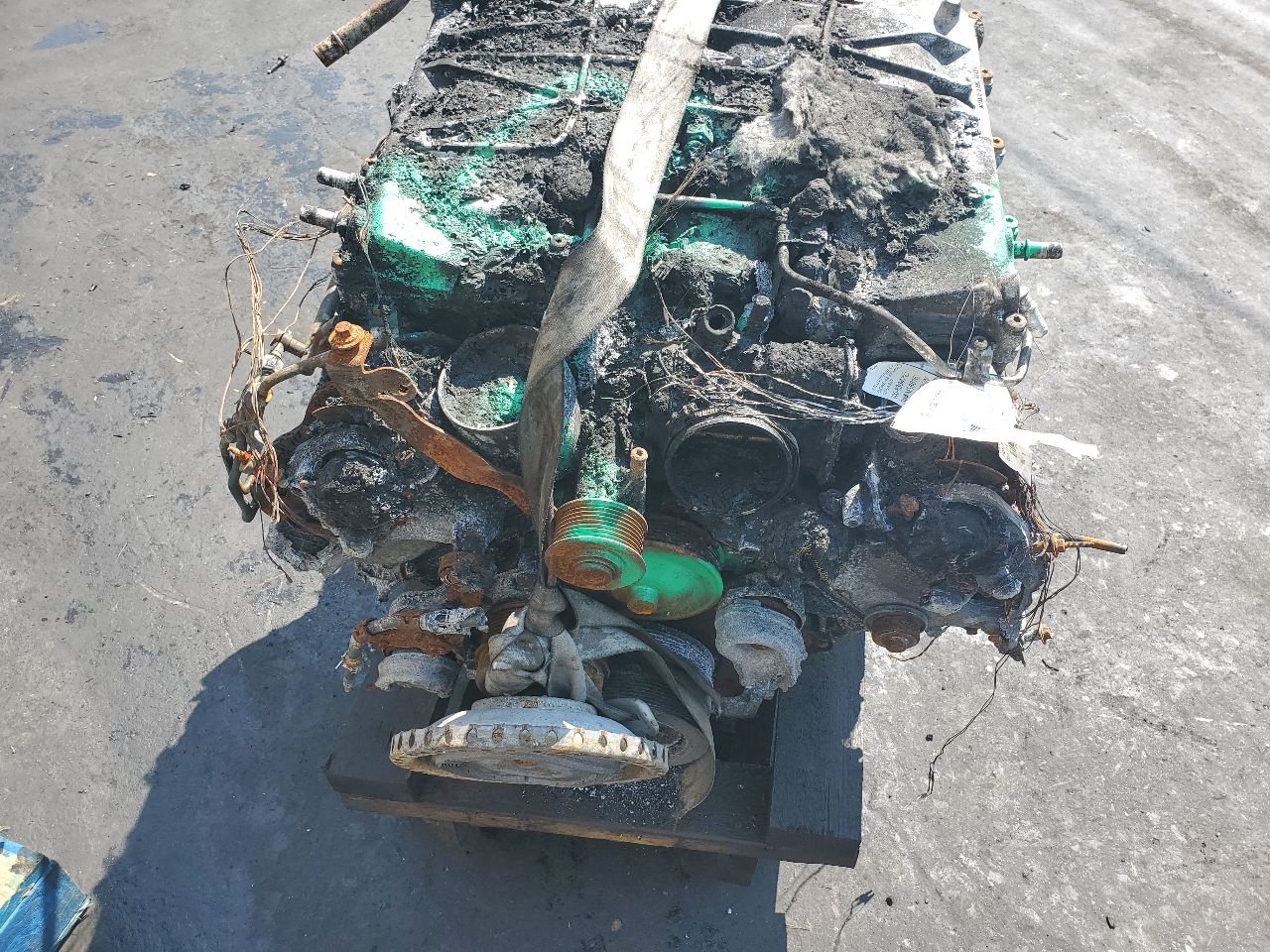 2014 LAND ROVER RANGE ROVER ENGINE ASSEMBLY - 498891 — photo 2
