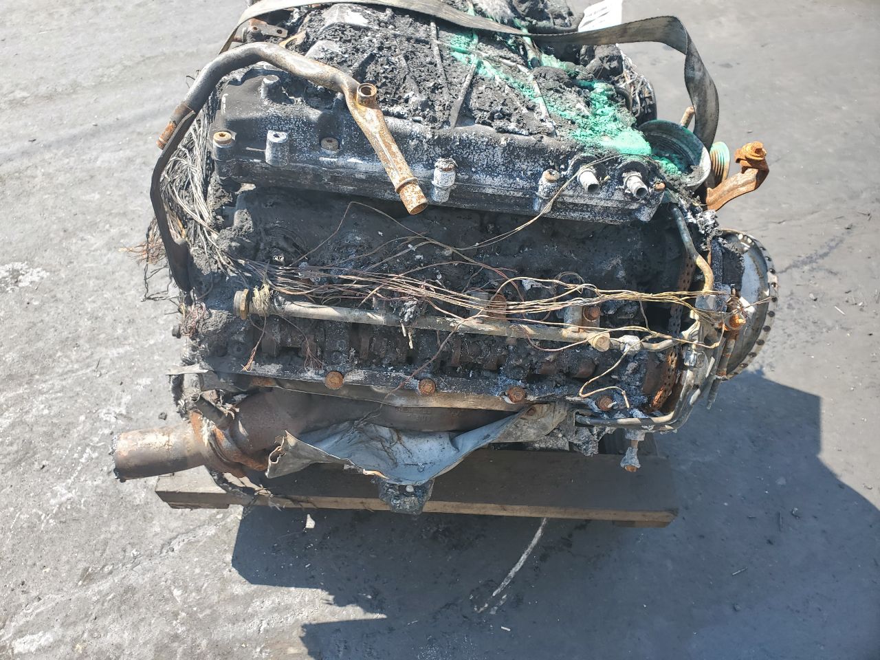 2014 LAND ROVER RANGE ROVER ENGINE ASSEMBLY - 498891 — photo 3