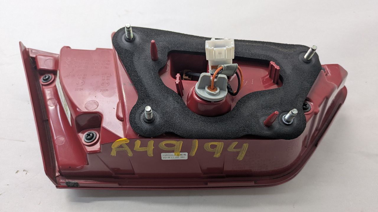 2019 KIA OPTIMA 2.0L 4cyl Turbo Gasoline Right TAIL LAMP - 498934 — photo 3