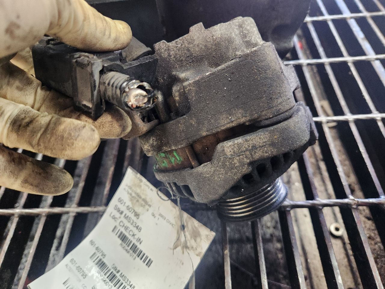 2003 HONDA CIVIC ALTERNATOR - 499013 — photo 3