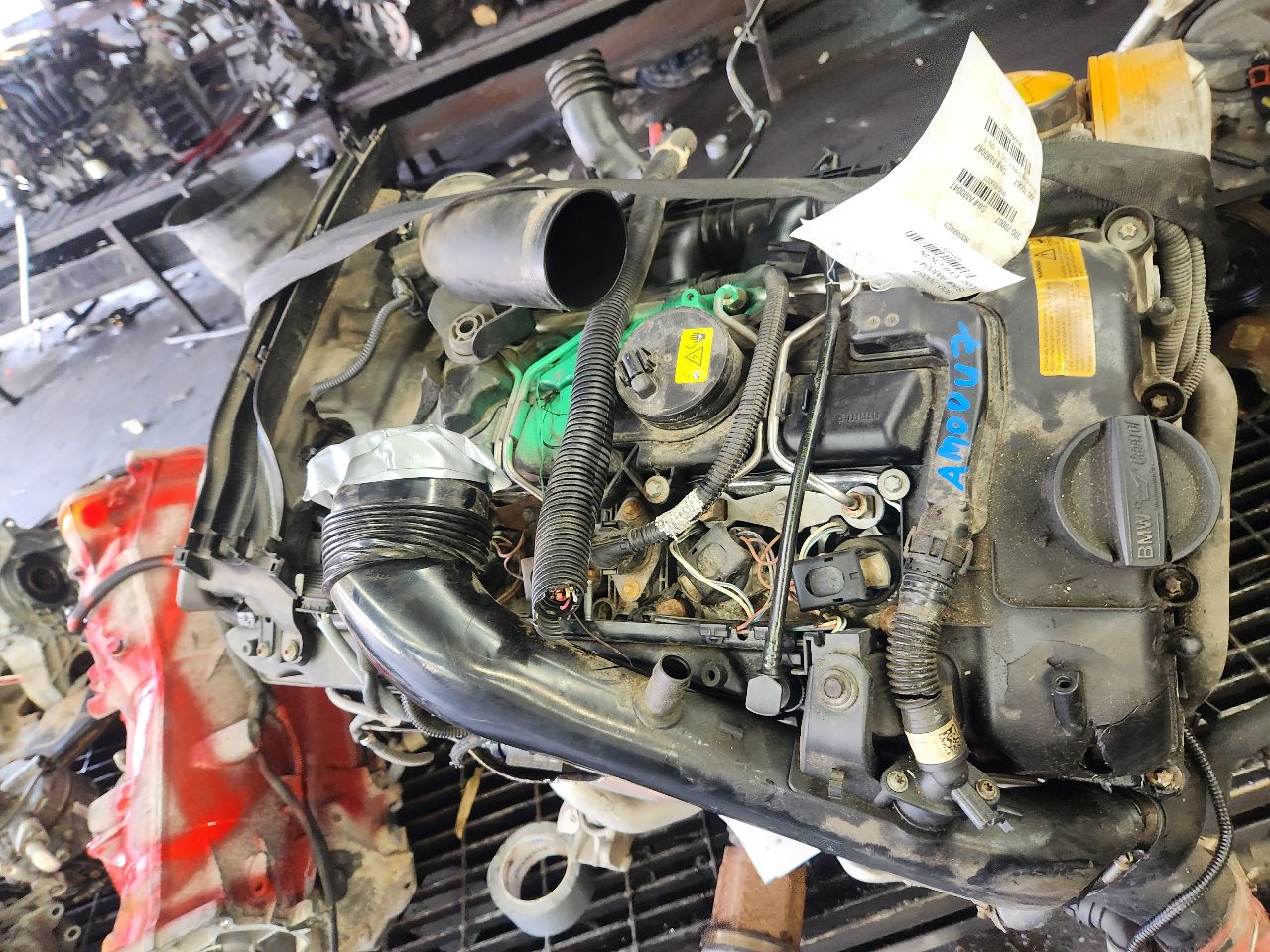 2012 BMW X5 ENGINE ASSEMBLY - 499021 — photo 3