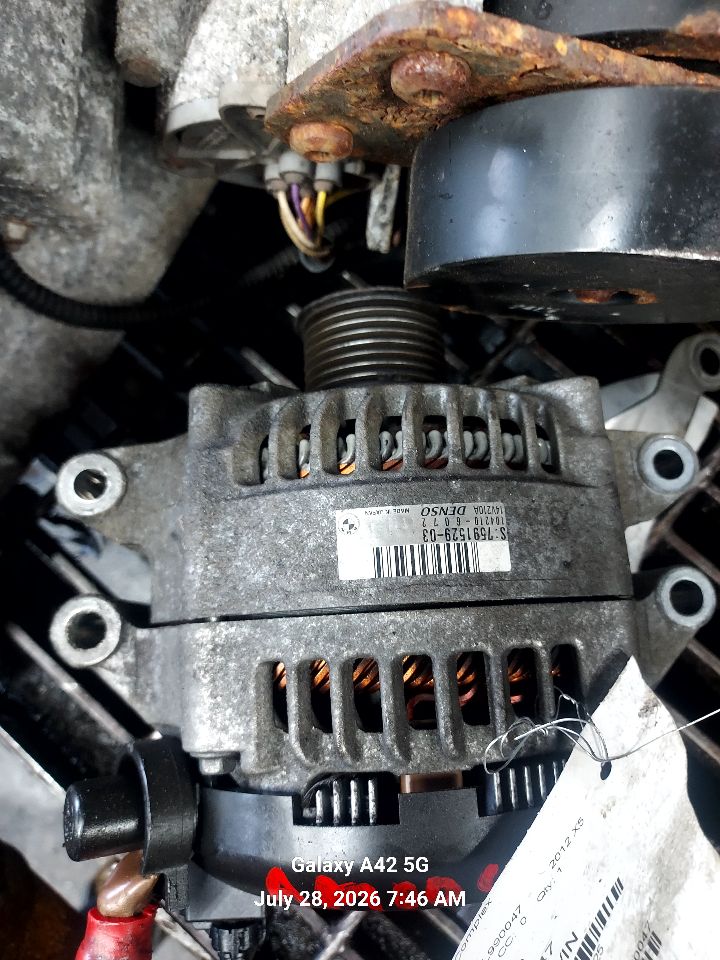 2012 BMW X5 ALTERNATOR - 499025 — photo 1