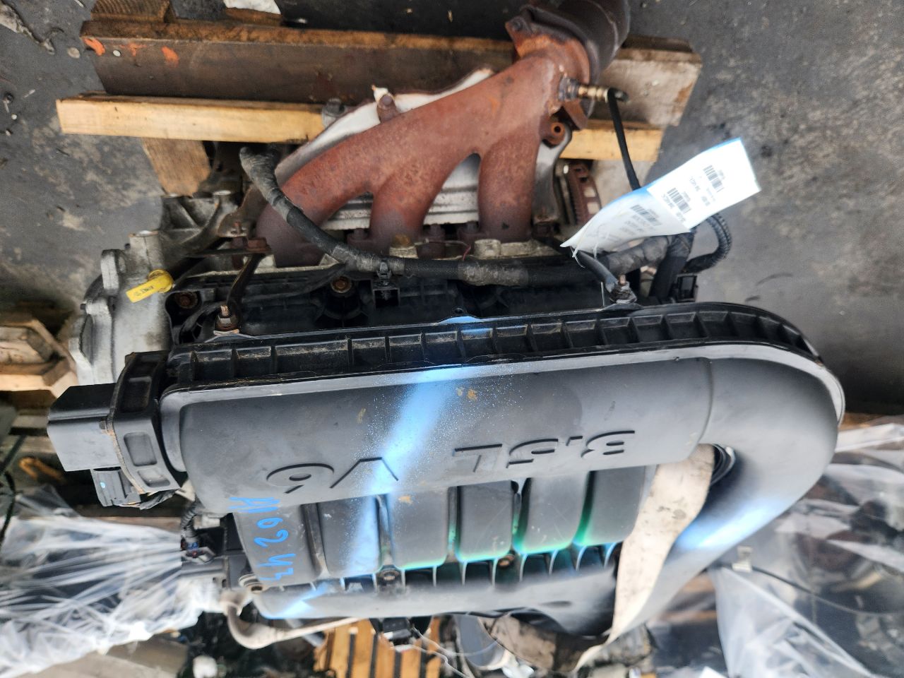 2007 CHRYSLER CORDOBA ENGINE ASSEMBLY - 499043 — photo 8