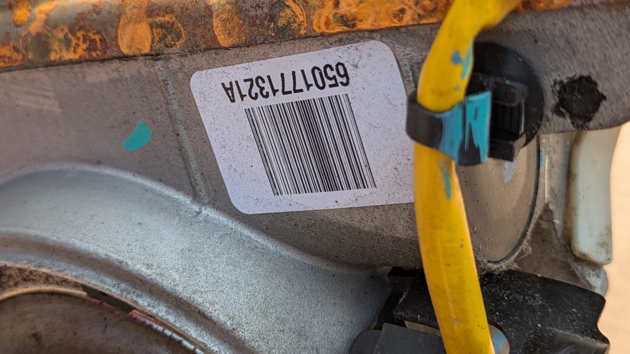 2010 FORD ESCAPE STEERING COLUMN - 499960 — photo 3