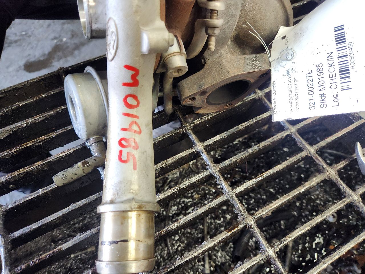 2015 FORD TAURUS Left Turbo-Supercharger - 500450 — photo 2
