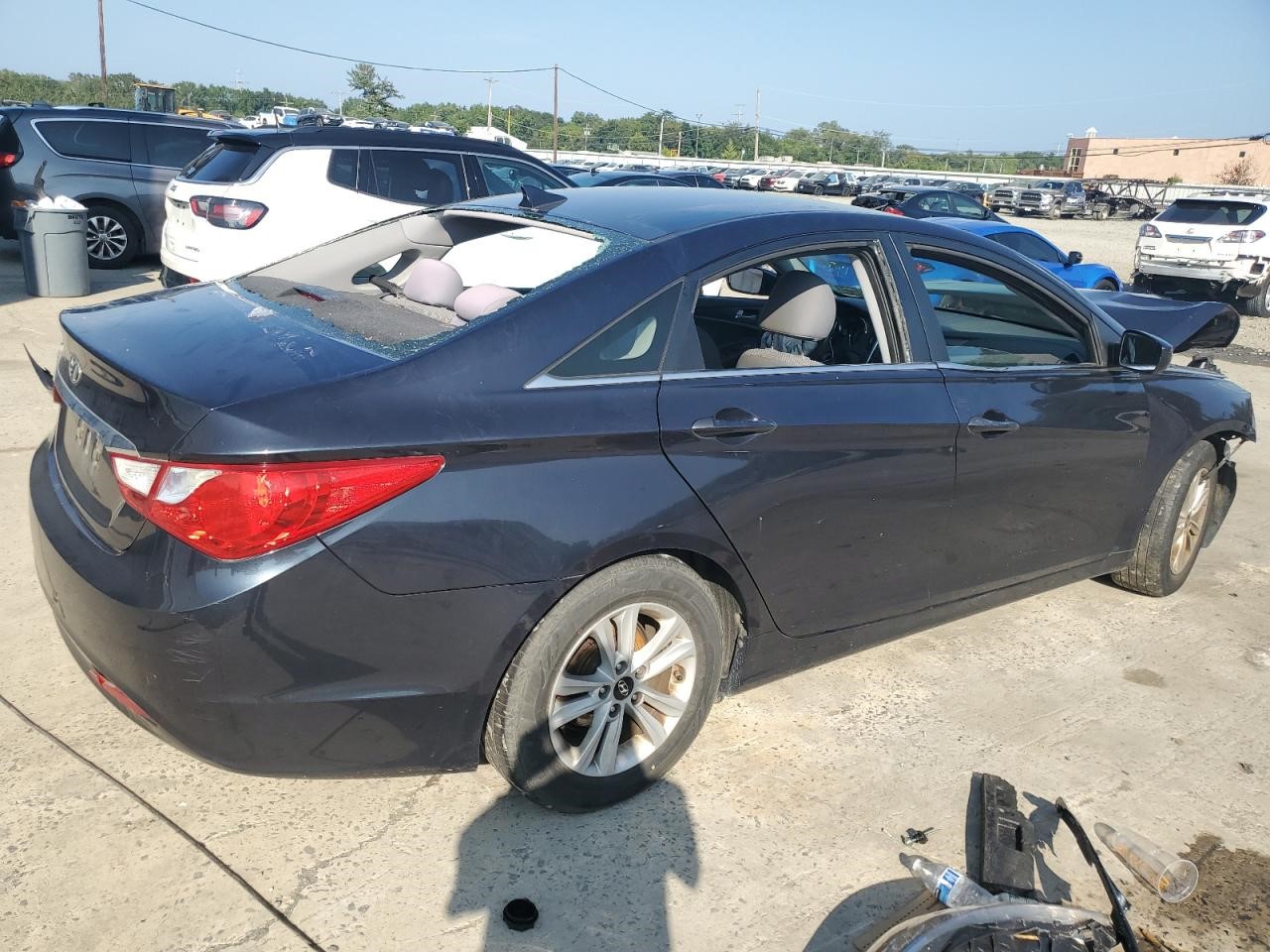 2013 HYUNDAI SONATA 4cyl Gasoline 2.4 PZEV ENGINE ASSEMBLY - 500941 — photo 3