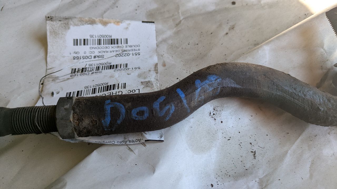 2012 DODGE DURANGO STEERING GEAR RACK - 501135 — photo 5
