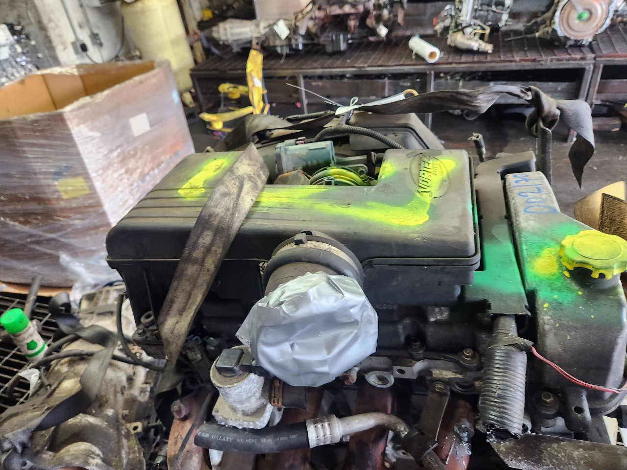 2009 AMERICAN MOTORS HUMMER H3 5cyl gasoline 3.7 ENGINE ASSEMBLY - 501247 — photo 4