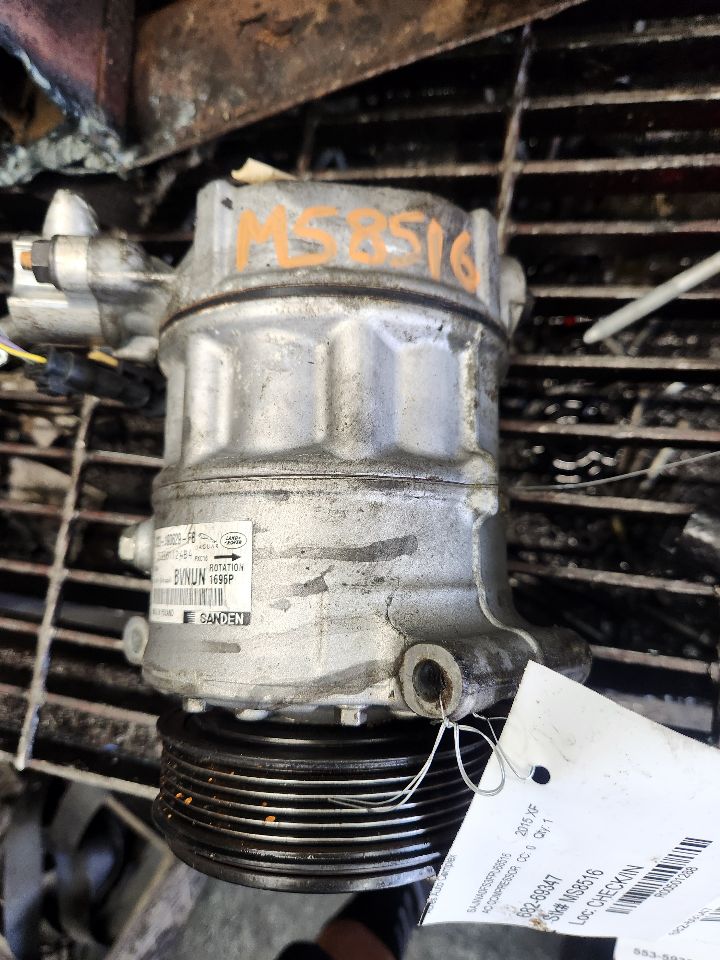 2015 JAGUAR XF 4cyl Gasoline Turbo 2.0 AC COMPRESSOR - 501288