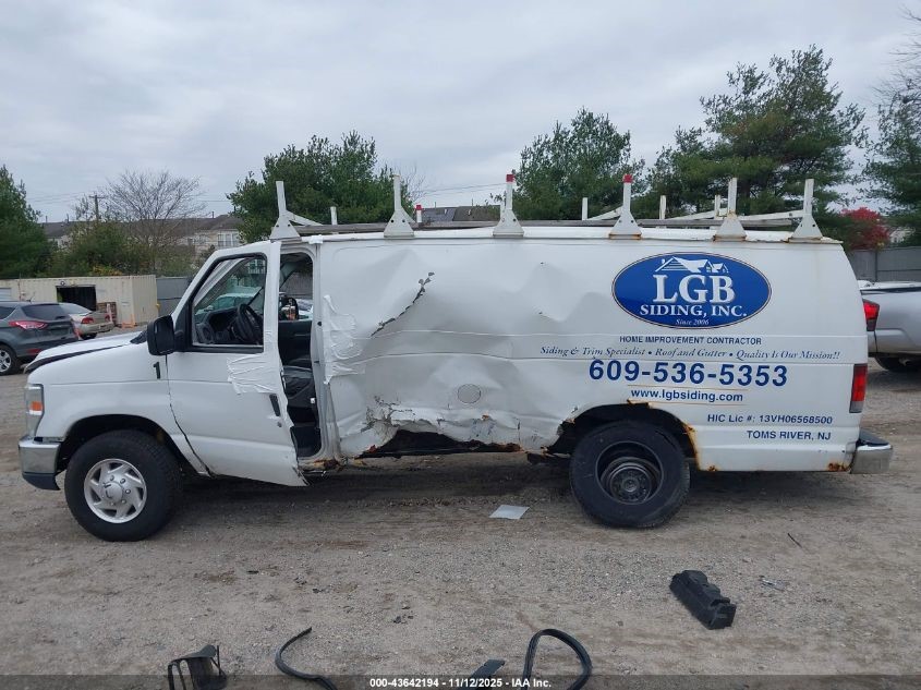 2014 FORD E350 VAN 5.4L 8cyl Gasoline BUMPER ASSY, FRONT - 501337 — photo 3