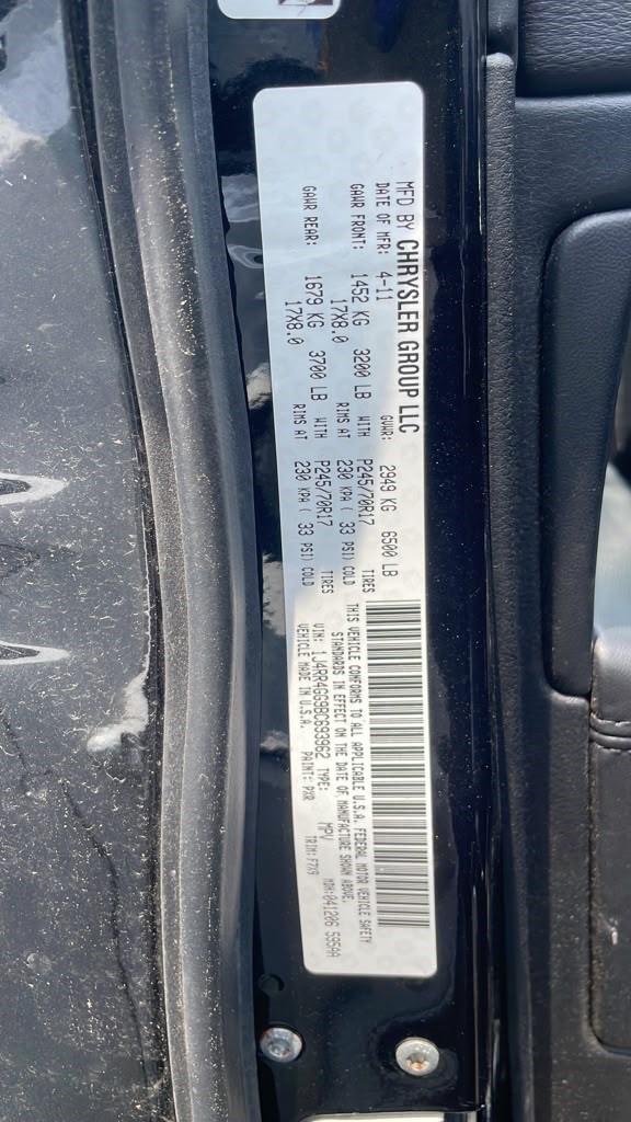 2011 JEEP GRAND CHEROKEE Transmiss,Transaxle - 501355 — photo 6