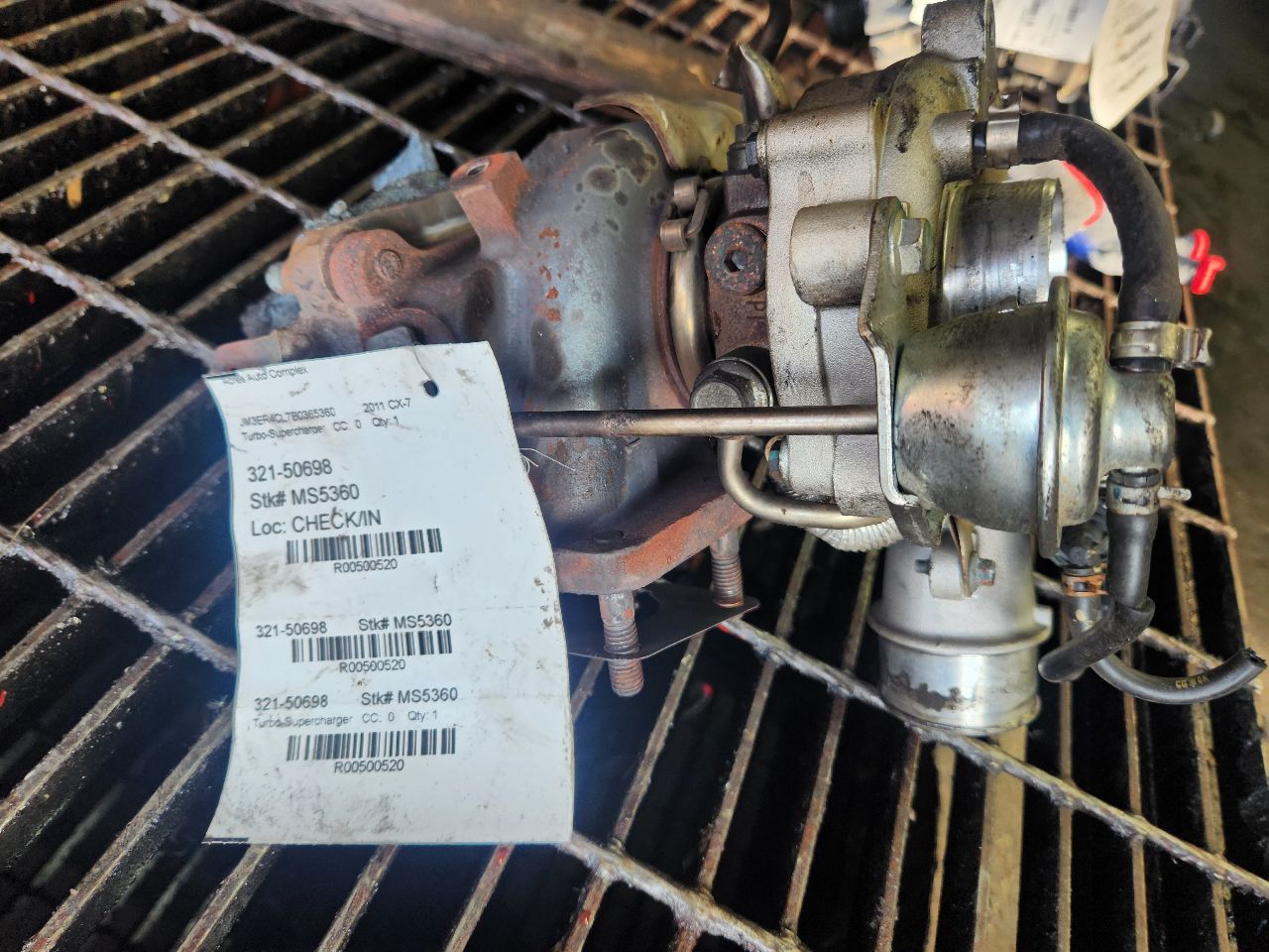 2017 CHRYSLER PACIFICA ALTERNATOR - 501483