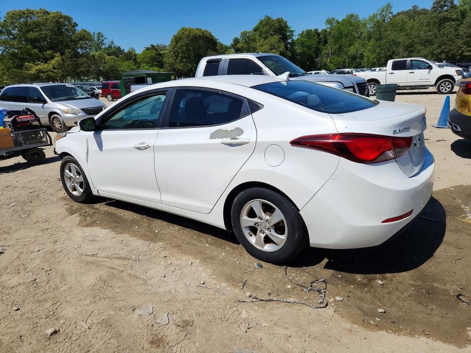 2014 HYUNDAI ELANTRA ENGINE ASSEMBLY - 501802 — photo 2