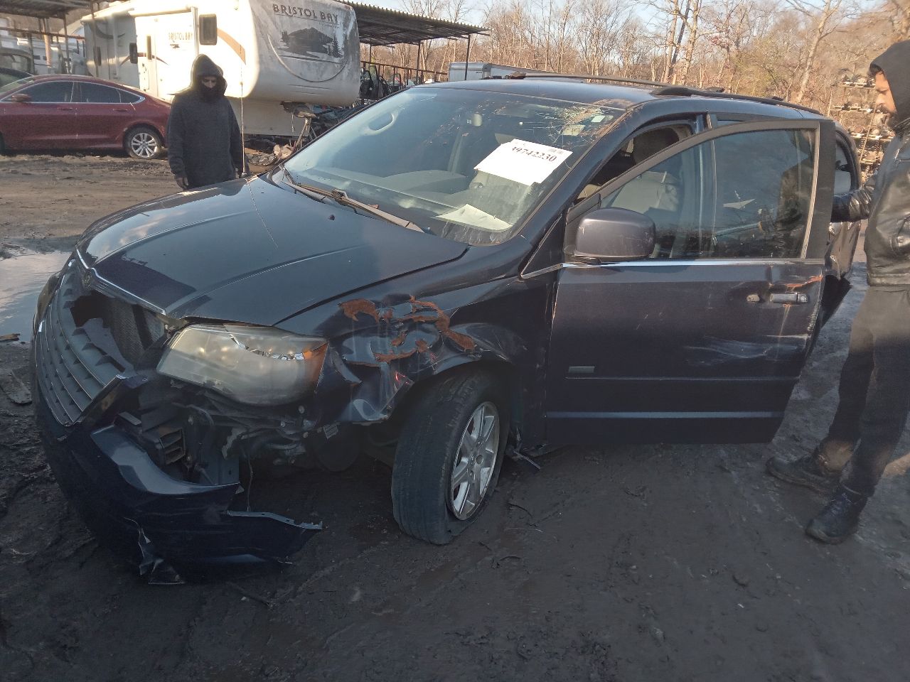 2008 CHRYSLER TOWN & COUNTRY 6cyl Gasoline 3.8 ENGINE ASSEMBLY - 501929