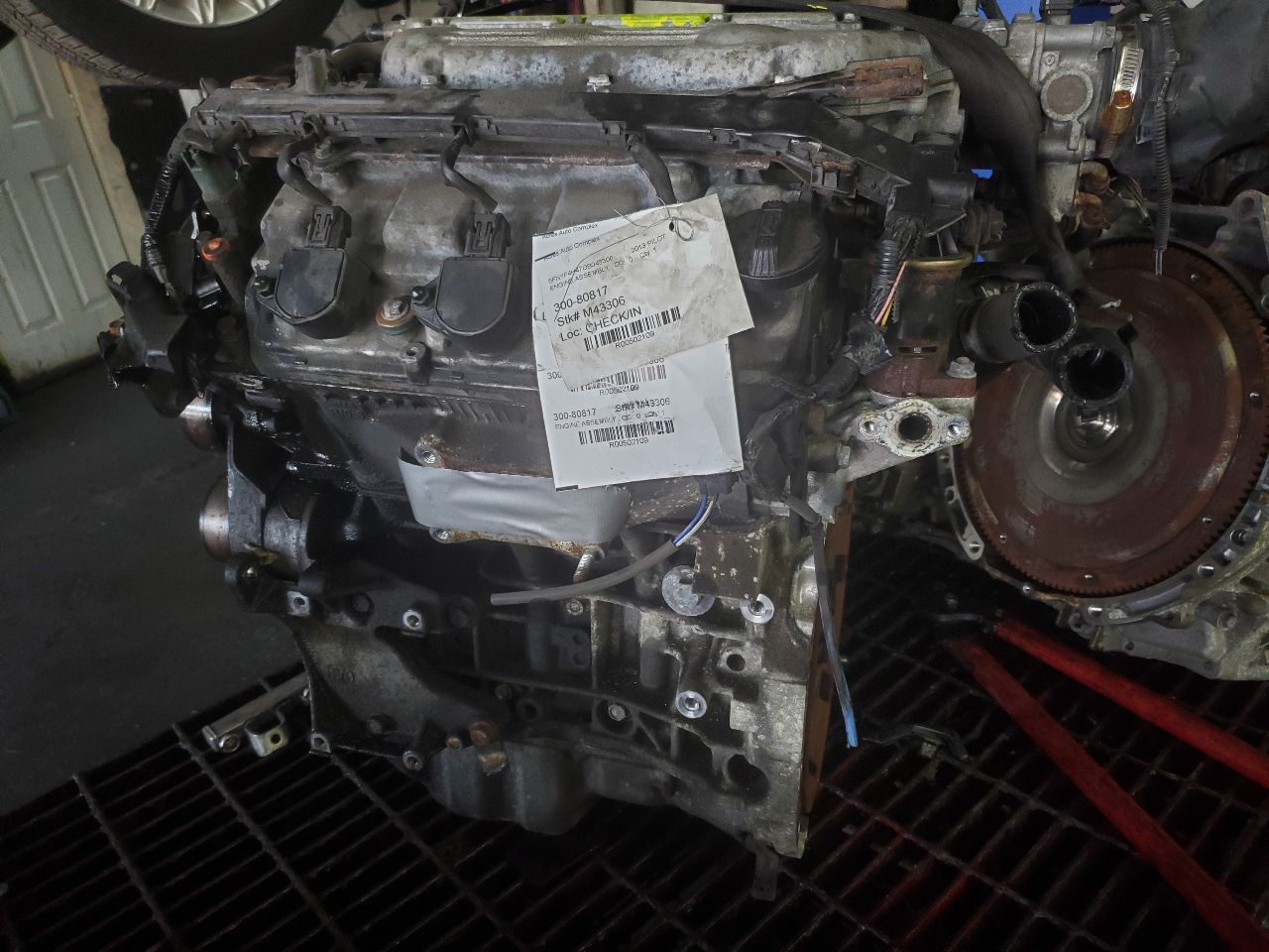2013 HONDA PILOT ENGINE ASSEMBLY - 502109 — photo 2