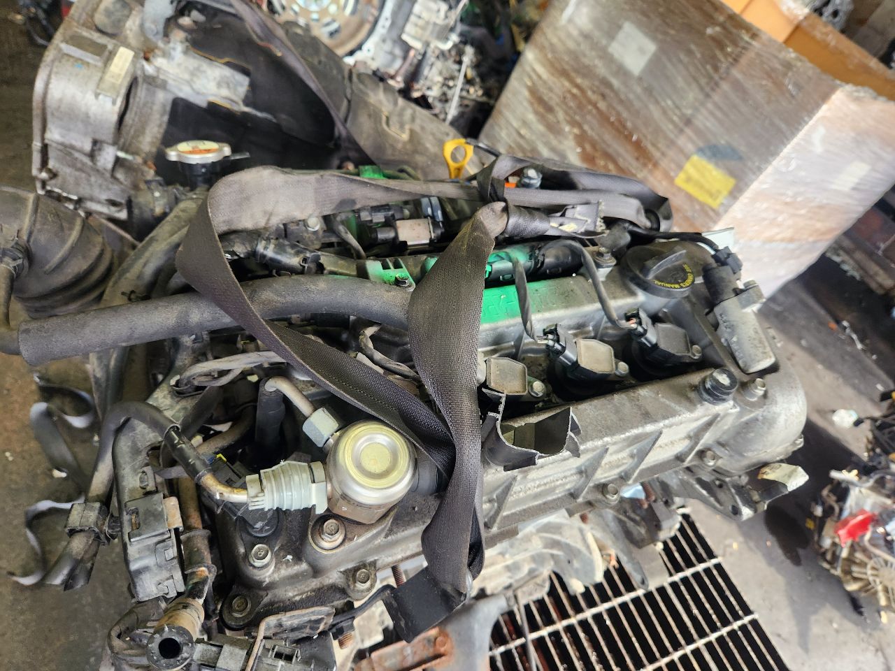 2014 HYUNDAI ACCENT ENGINE ASSEMBLY - 502150 — photo 3
