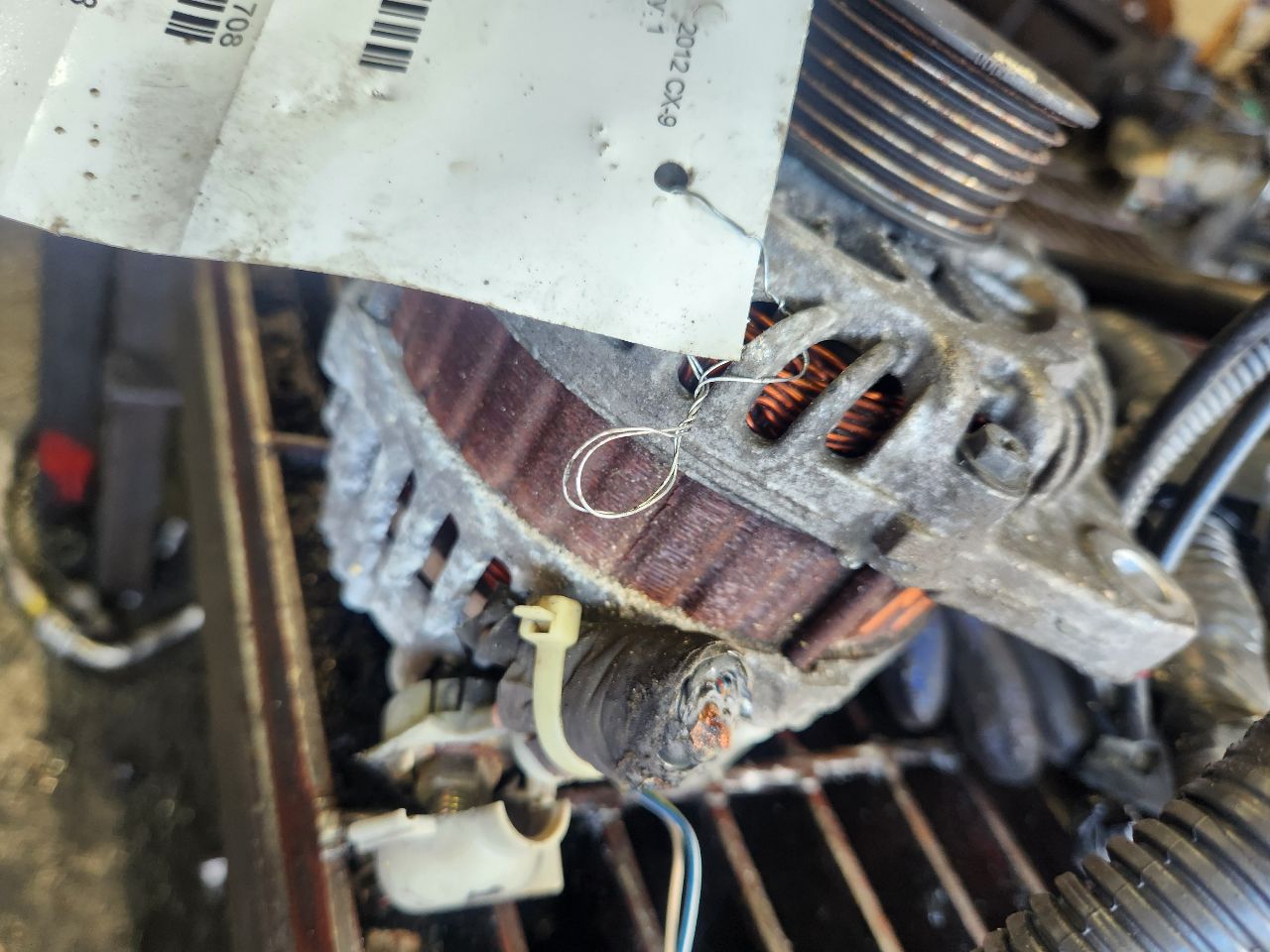 2012 MAZDA CX-9 ALTERNATOR - 502219 — photo 5