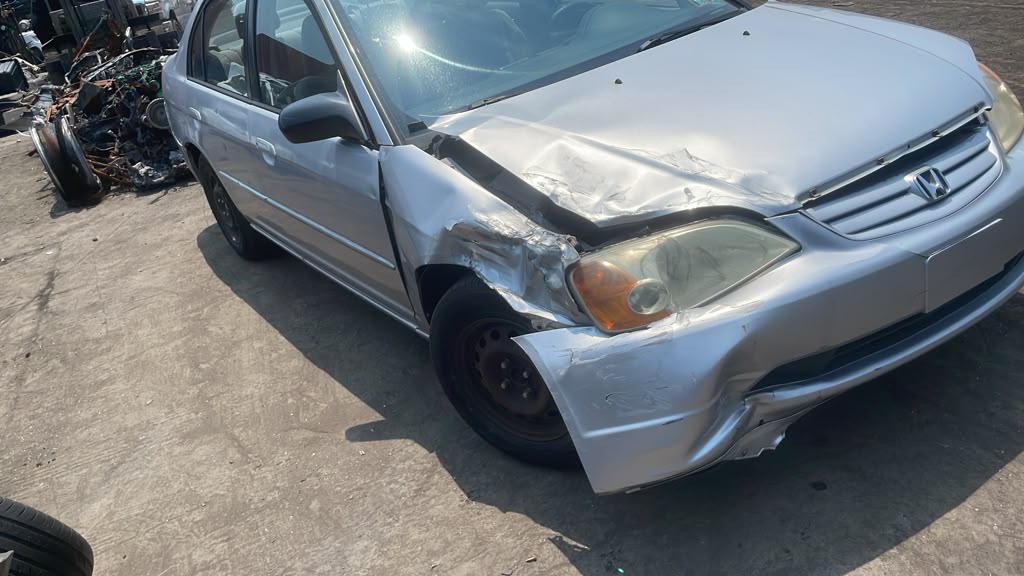 2003 HONDA CIVIC ENGINE ASSEMBLY - 502331 — photo 1