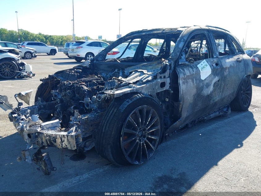 2018 MERCEDES-BENZ GLC-CLASS 3.0L 6cyl Turbo Gasoline ENGINE ASSEMBLY - 502450 — photo 3