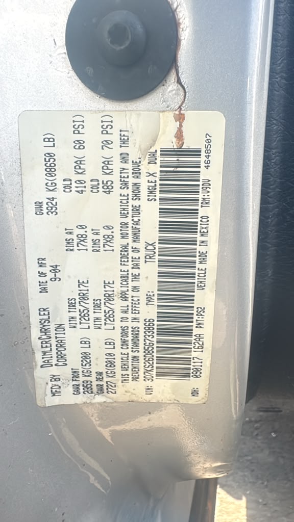 2005 DODGE 2500 PICKUP TRANSFER CASE ASSY - 502785 — photo 6