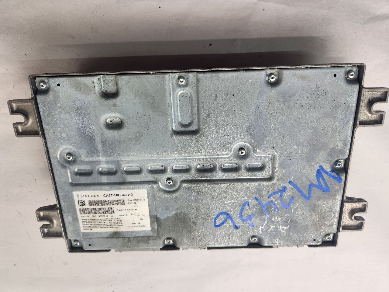 2012 LINCOLN MKZ Radio Audio - 502957