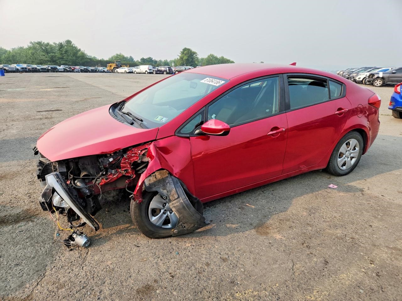 2016 KIA FORTE 4cyl Gasoline 1.8 ENGINE ASSEMBLY - 502979