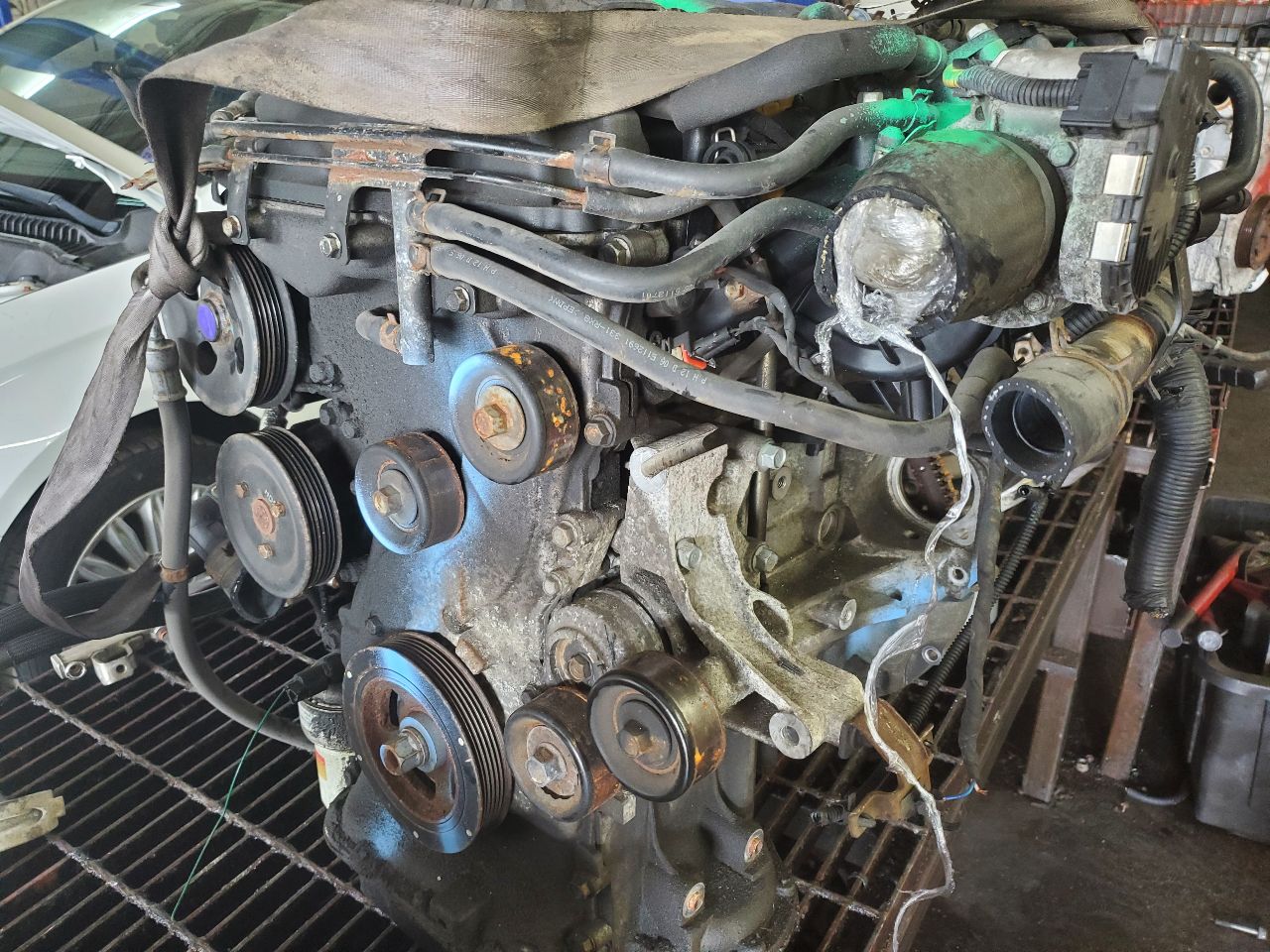 2013 HYUNDAI GENESIS ENGINE ASSEMBLY - 503005 — photo 2