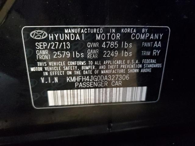 2013 HYUNDAI AZERA 6cyl Gasoline 3.3 ENGINE ASSEMBLY - 504173 — photo 6