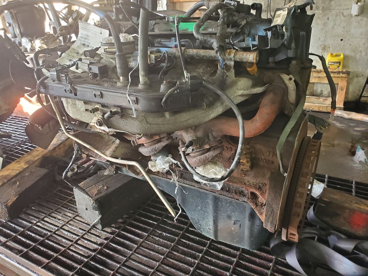 2006 JEEP WRANGLER ENGINE ASSEMBLY - 504875