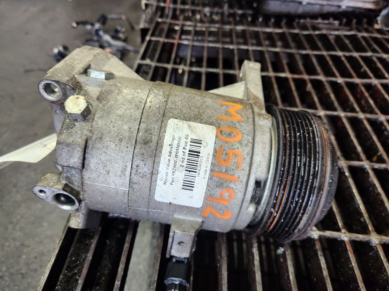 2014 NISSAN QUEST AC COMPRESSOR - 505811