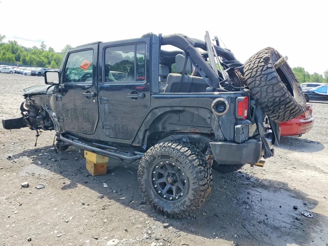 2008 JEEP WRANGLER AXLE ASSEMBLY, RR - 506313 — photo 2