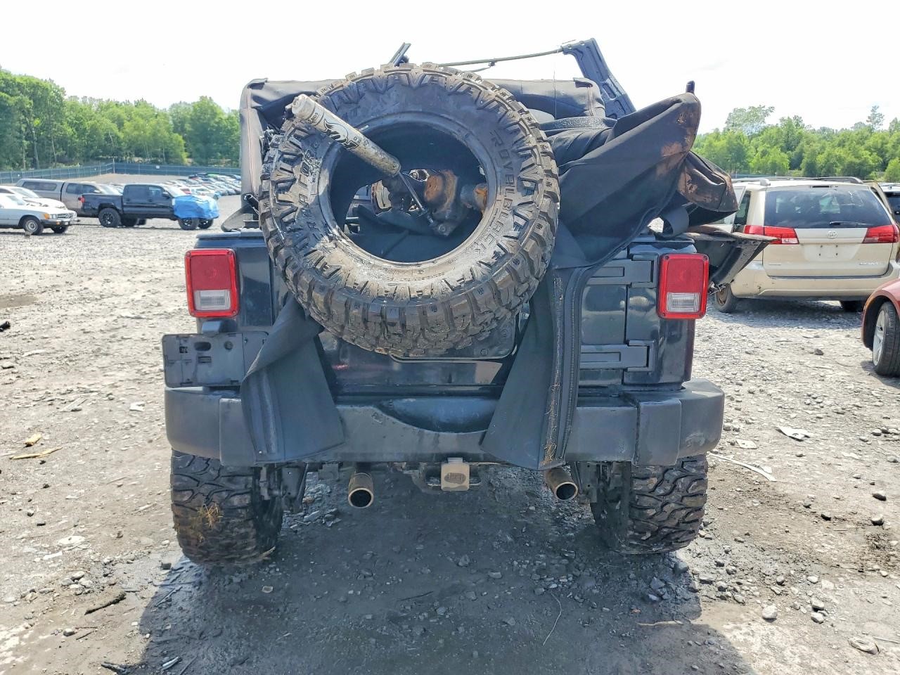 2008 JEEP WRANGLER AXLE ASSEMBLY, RR - 506313 — photo 6