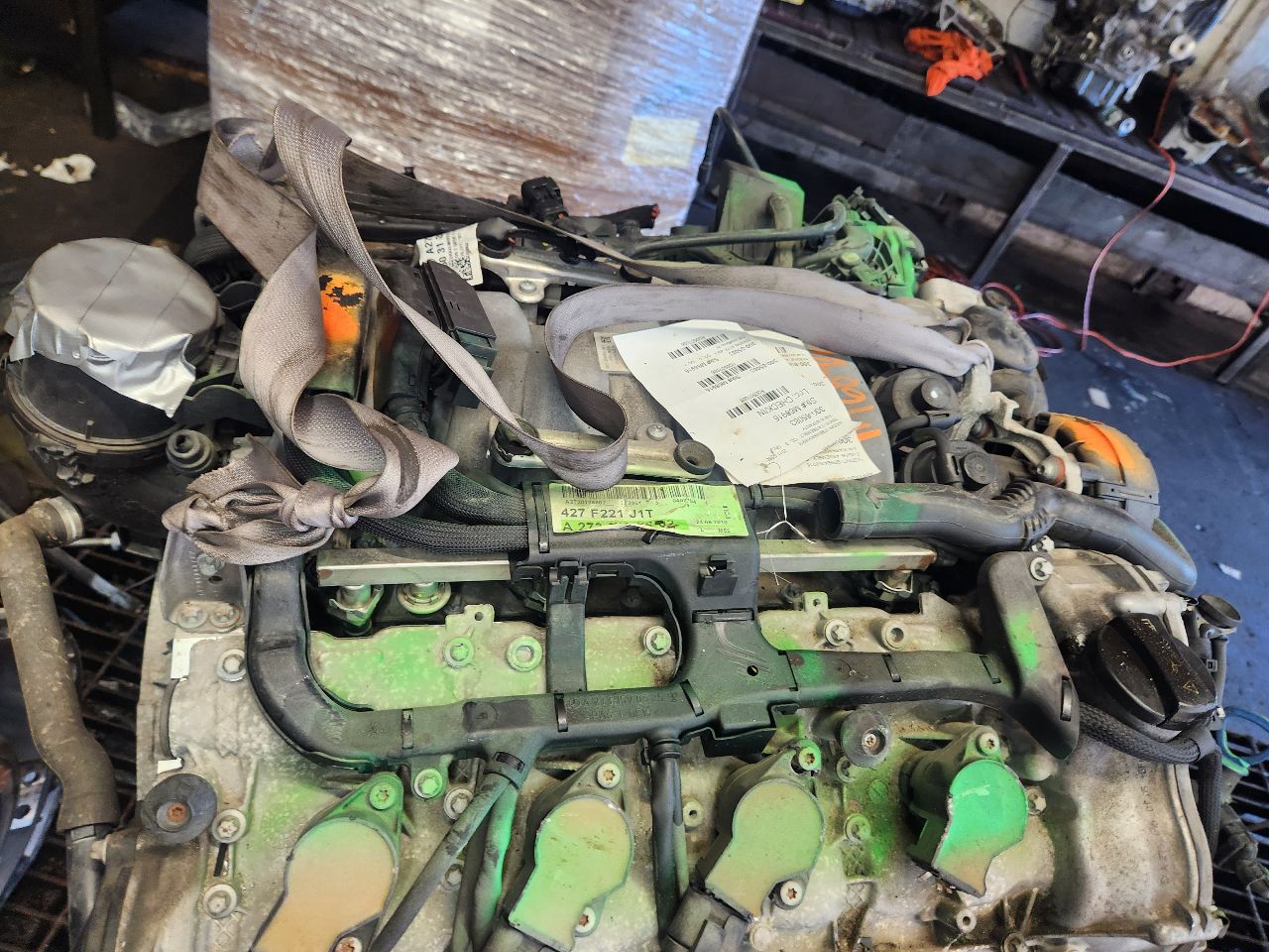 2011 MERCEDES-BENZ S-CLASS 8cyl Gasoline 5.5 ENGINE ASSEMBLY - 507086 — photo 3