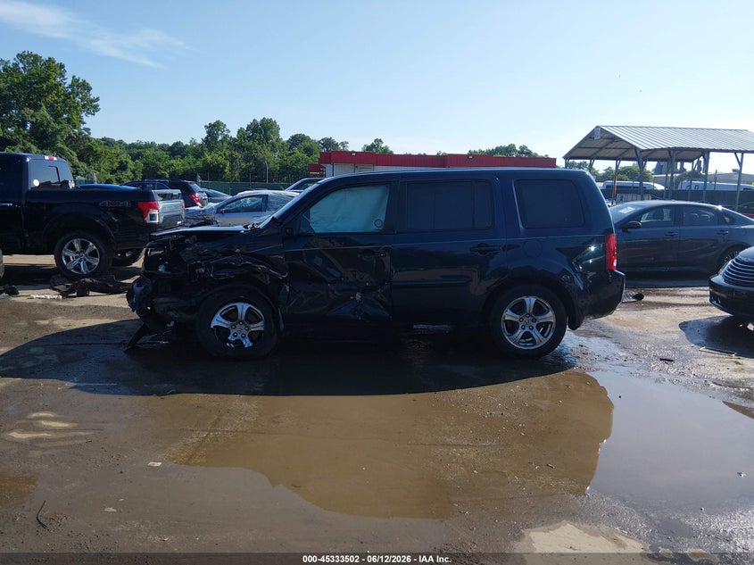 2012 HONDA PILOT ENGINE ASSEMBLY - 508345 — photo 3