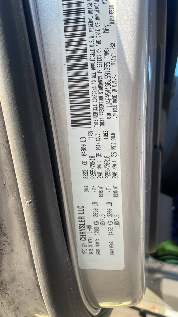 2008 JEEP WRANGLER Anti-lock Brake Pts - 508955