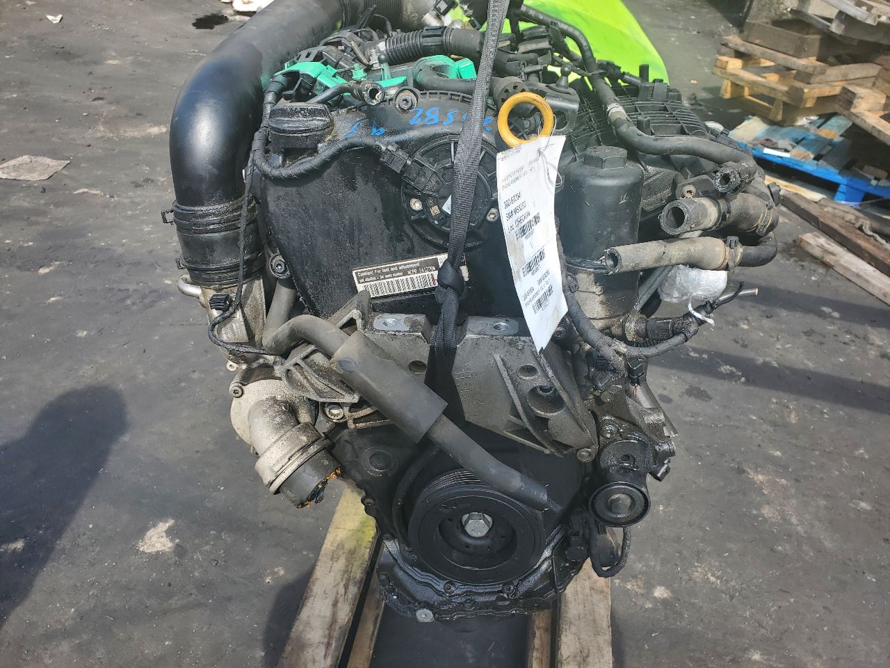 2015 VOLKSWAGEN PASSAT ENGINE ASSEMBLY - 509271