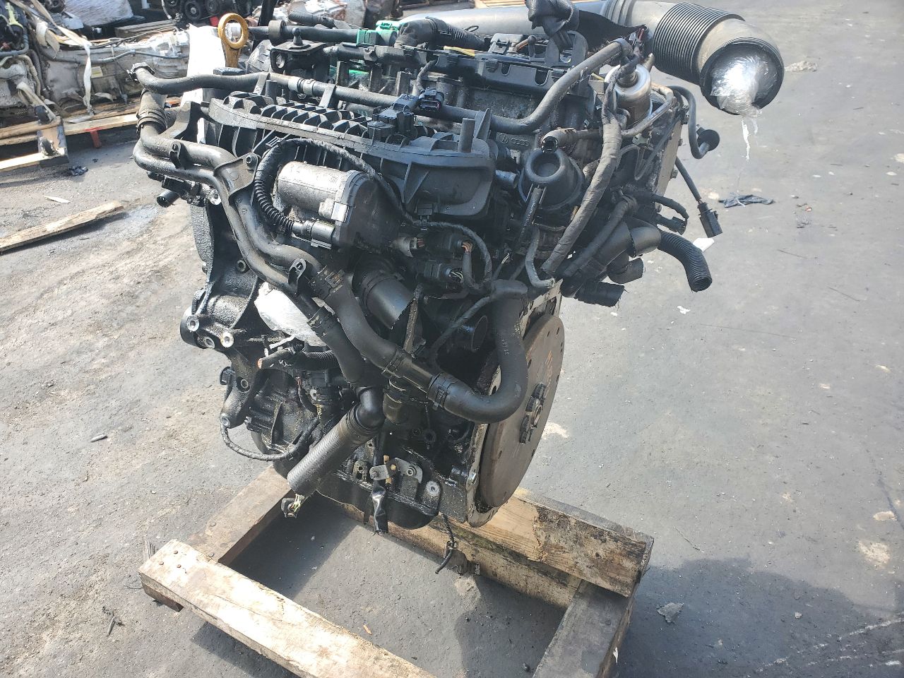 2015 VOLKSWAGEN PASSAT ENGINE ASSEMBLY - 509271 — photo 4