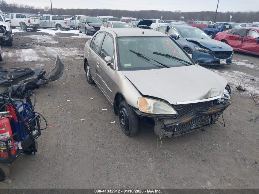 2003 HONDA CIVIC 4cyl Electric 1.3 Conv/Invert/Charger - 509432