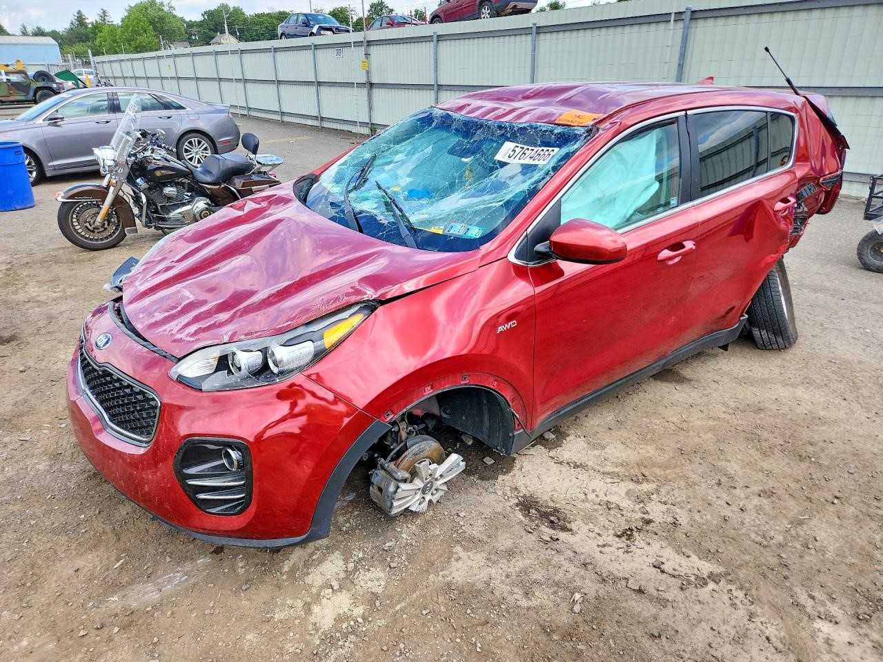 2019 KIA SPORTAGE ENGINE ASSEMBLY - 509483 — photo 3