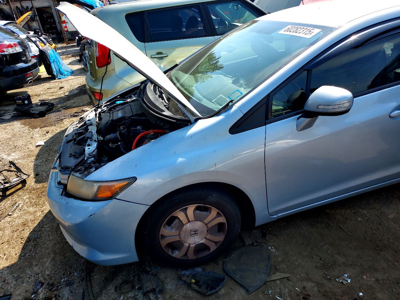 2012 HONDA CIVIC 4cyl Electric 1.5 Conv/Invert/Charger - 509749