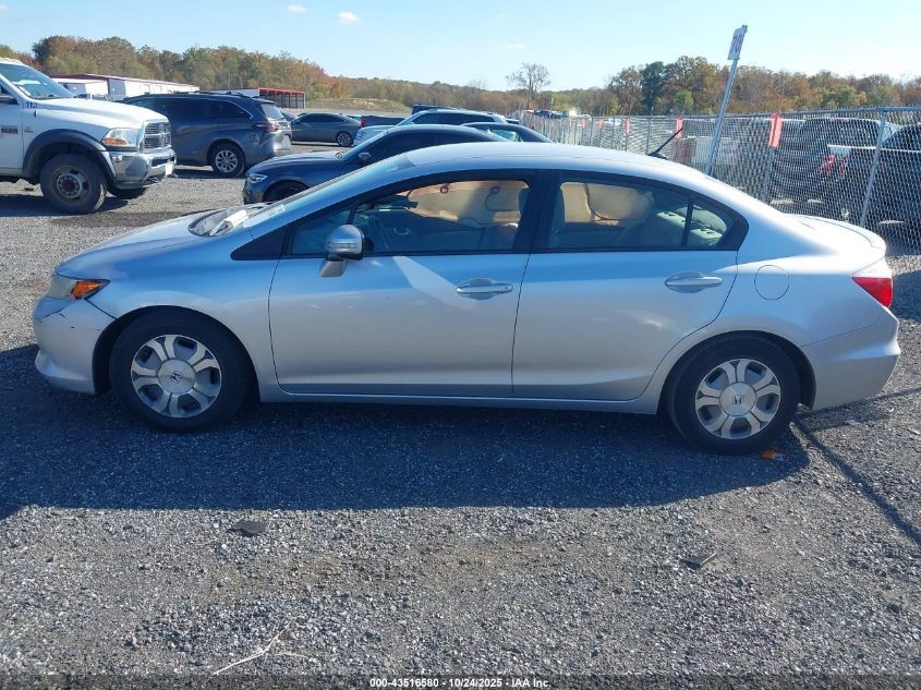 2012 HONDA CIVIC 4cyl Electric 1.5 Conv/Invert/Charger - 509753 — photo 3
