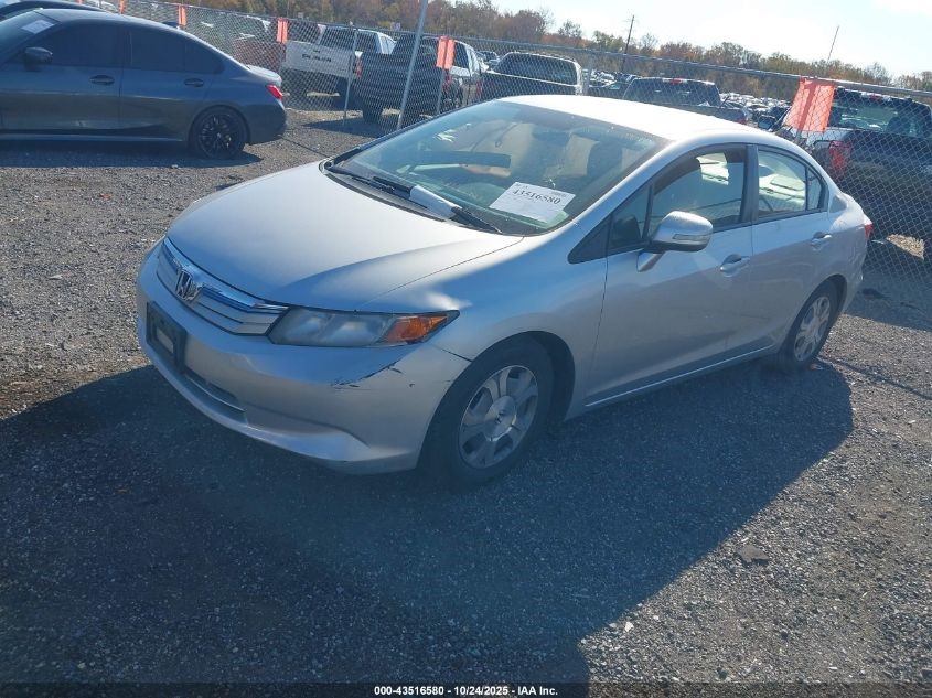 2012 HONDA CIVIC 4cyl Electric 1.5 Conv/Invert/Charger - 509753 — photo 7