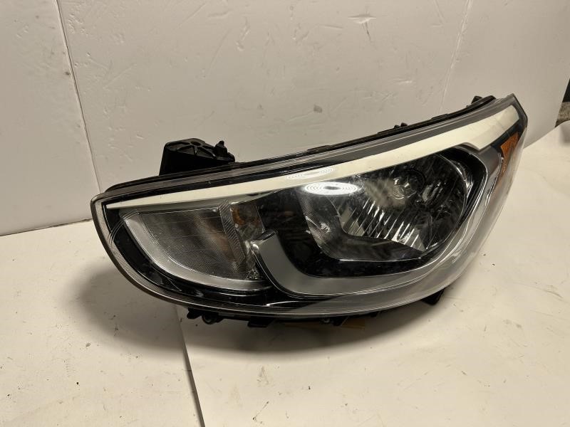 2015 HYUNDAI ACCENT Left HEADLAMP ASSEMBLY - 547 — photo 3