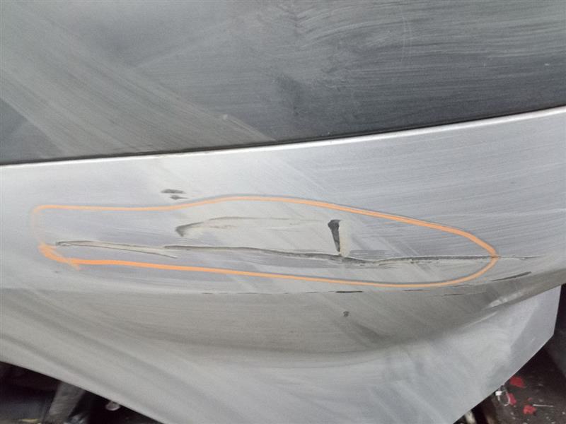 2015 FORD EXPLORER BUMPER ASSY, REAR - 8363 — photo 3