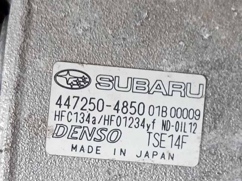 2020 SUBARU LEGACY AC COMPRESSOR - 92814 — photo 4