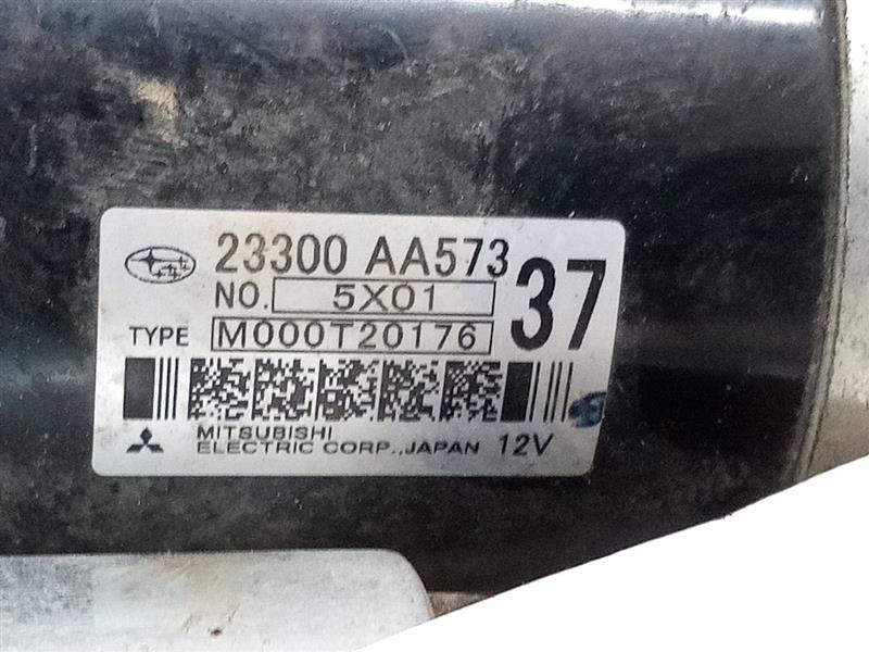 2018 SUBARU IMPREZA STARTER MOTOR - 94450 — photo 6