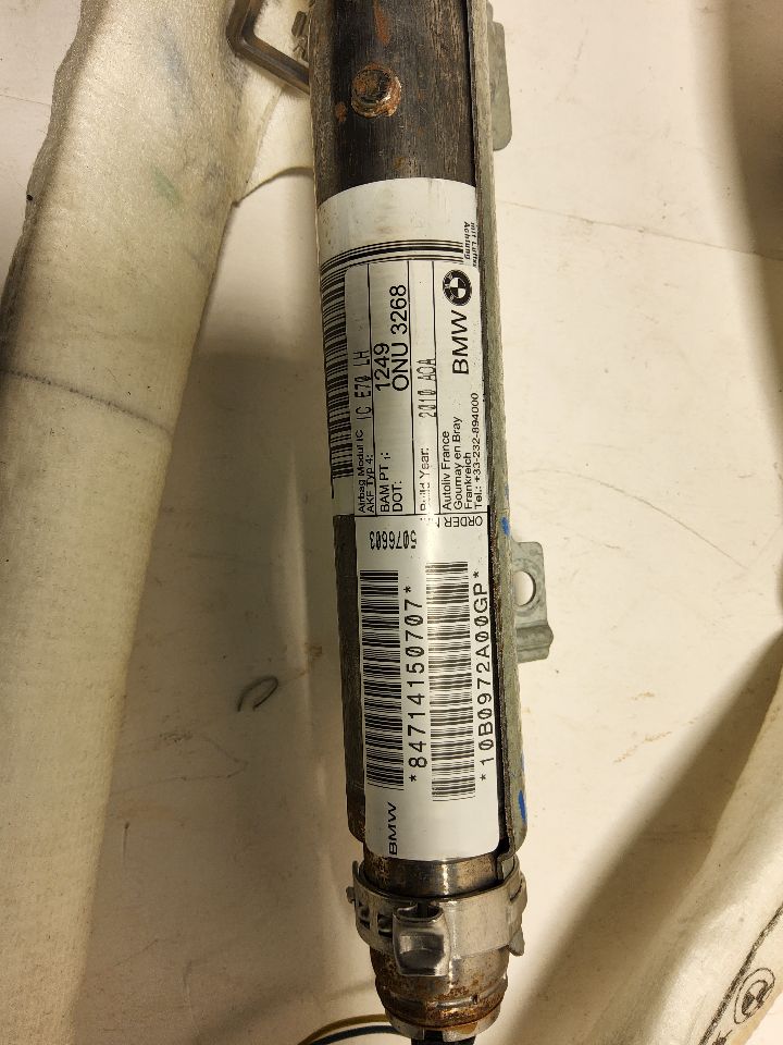 2010 BMW X5 Left AIR BAG - 962 — photo 2